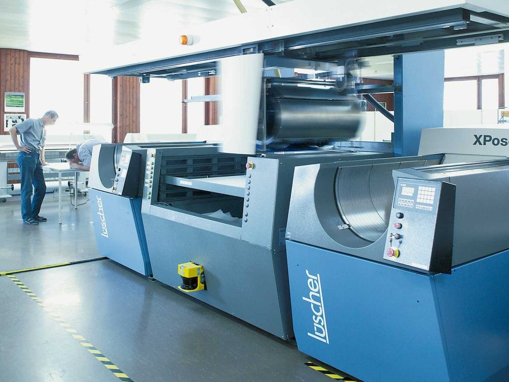 2001 Lüscher Belichter CTP-Anlage AVD GOLDACH AG