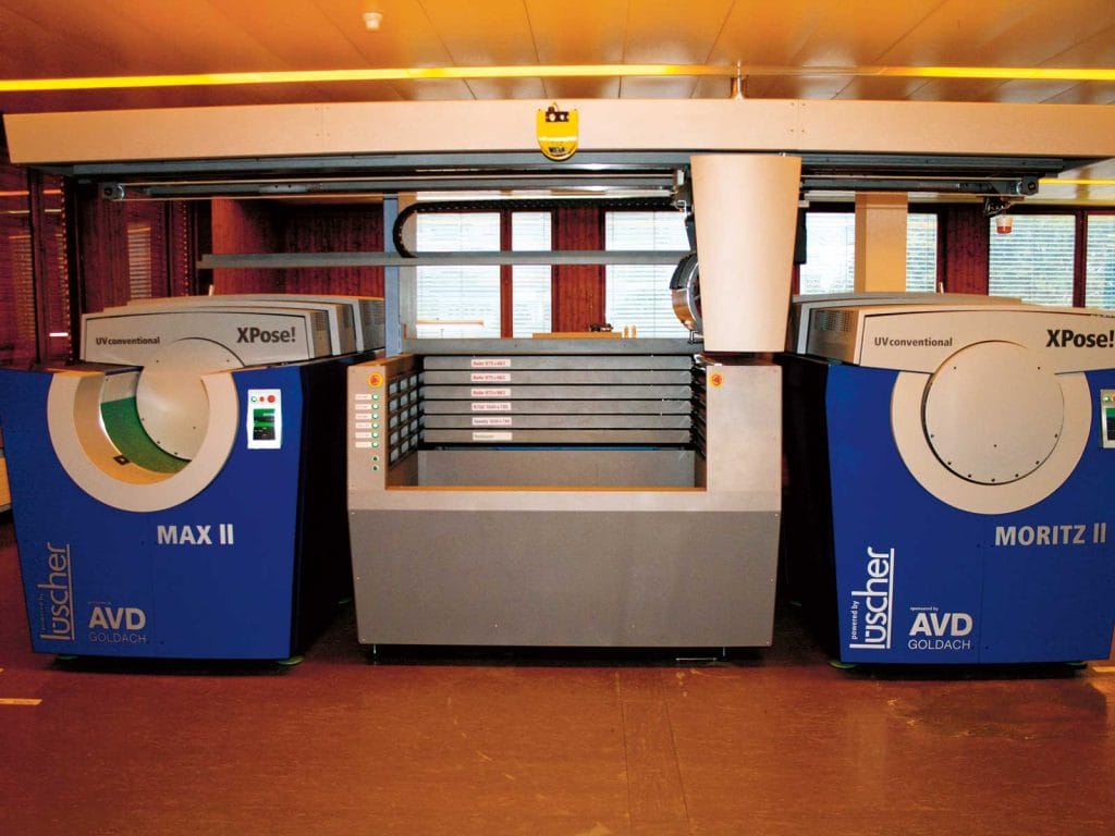 2007 Neue CTP-Anlage von Lüscher AVD GOLDACH AG